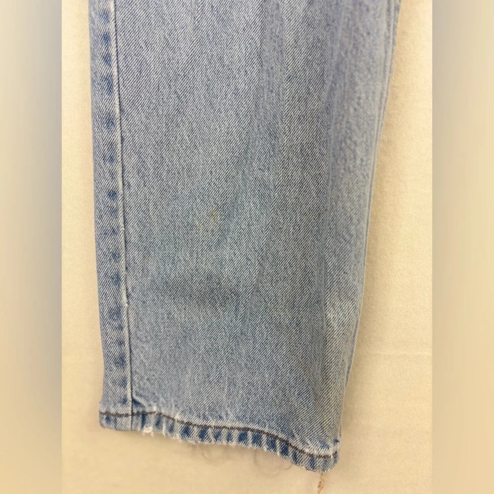 VINTAGE LEVI'S 540 Brown Tag Blue Jean‎ Denim Distressed Relaxed Straight Y2K 38